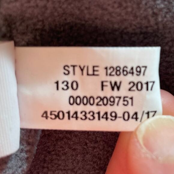 Under Armour Ivory/Cream/Neutral Halftime Cable Knit Beanie/Hat Fleece Lined - Picture 7 of 7